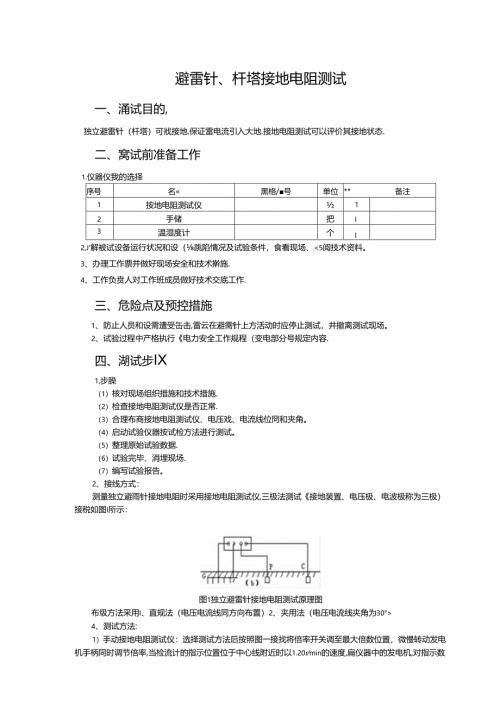中级工2-避雷针接地电阻.docx