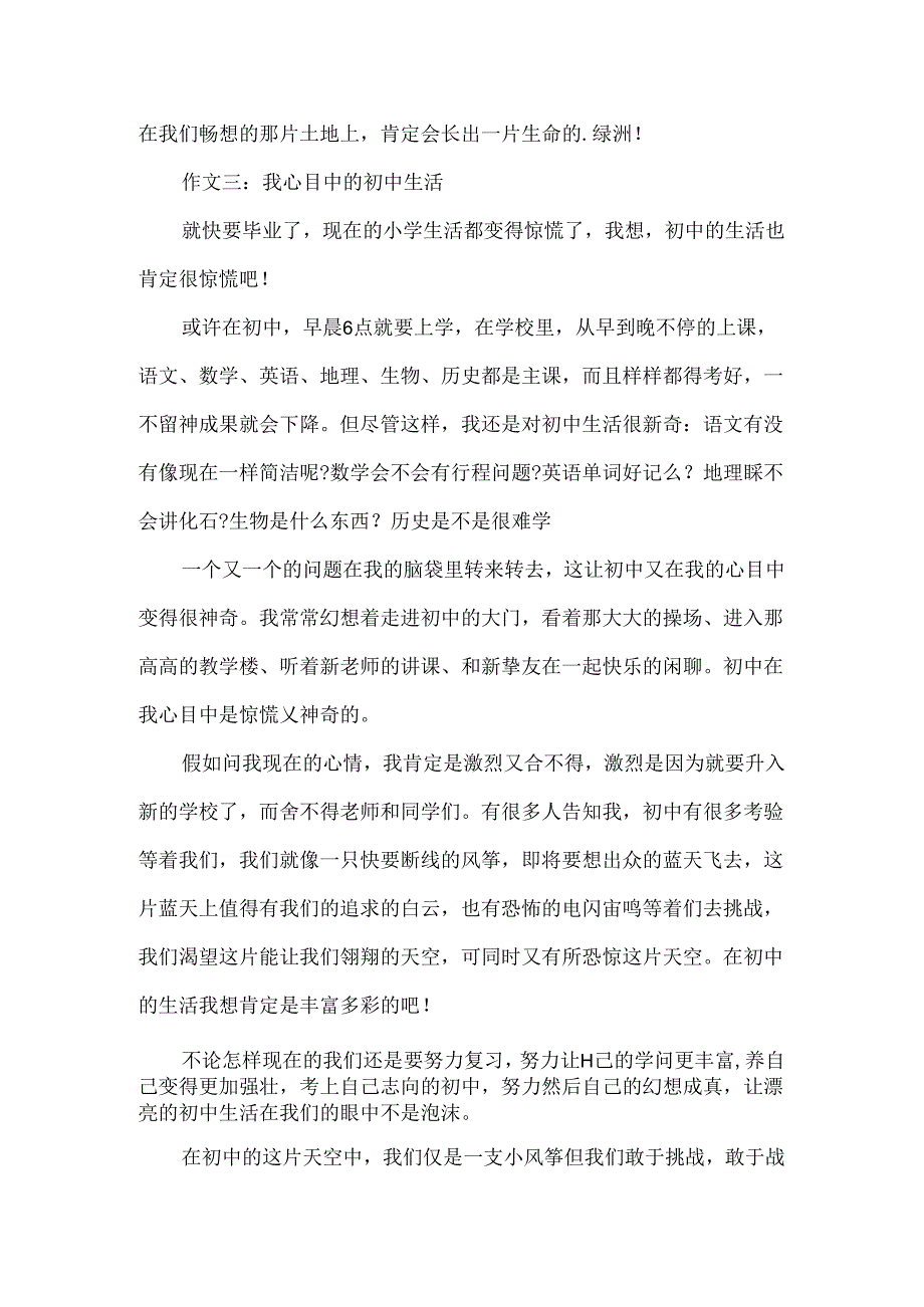 我们青春飞扬的初中生活作文.docx_第3页