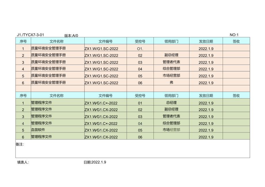 文件发放记录表.docx_第1页