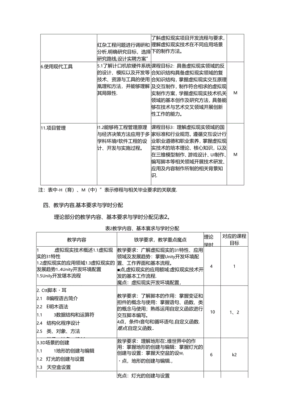 《虚拟现实技术》教学大纲.docx_第2页