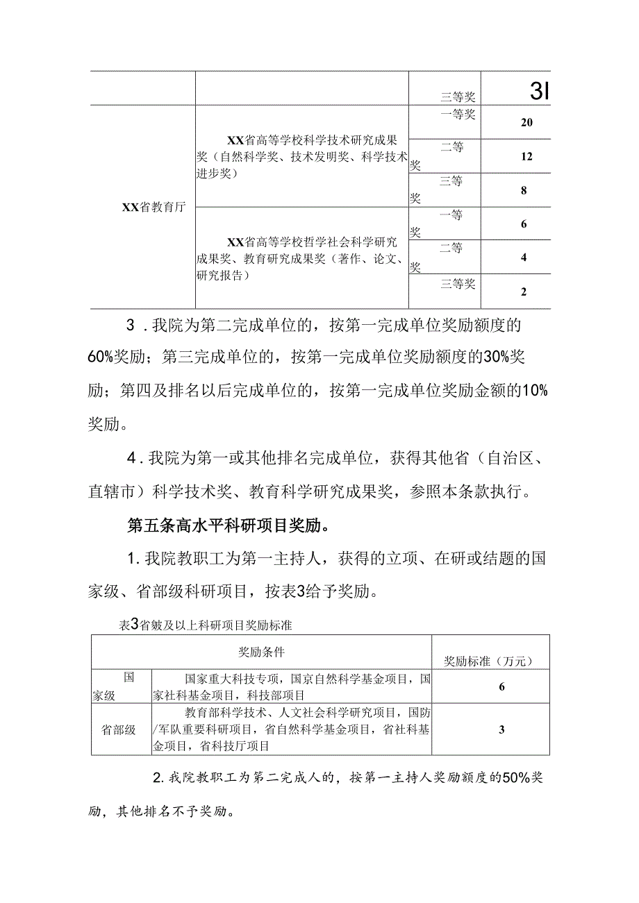职业技术学院高水平科研成果奖励办法（试行）.docx_第3页
