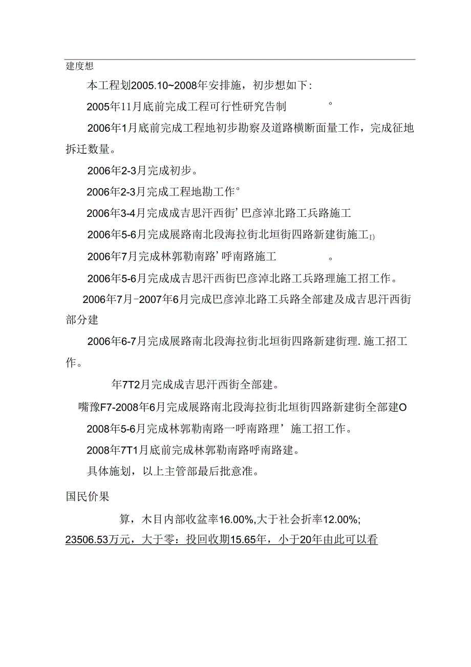 绕城路道路连接线工程可行性研究报告.docx_第1页