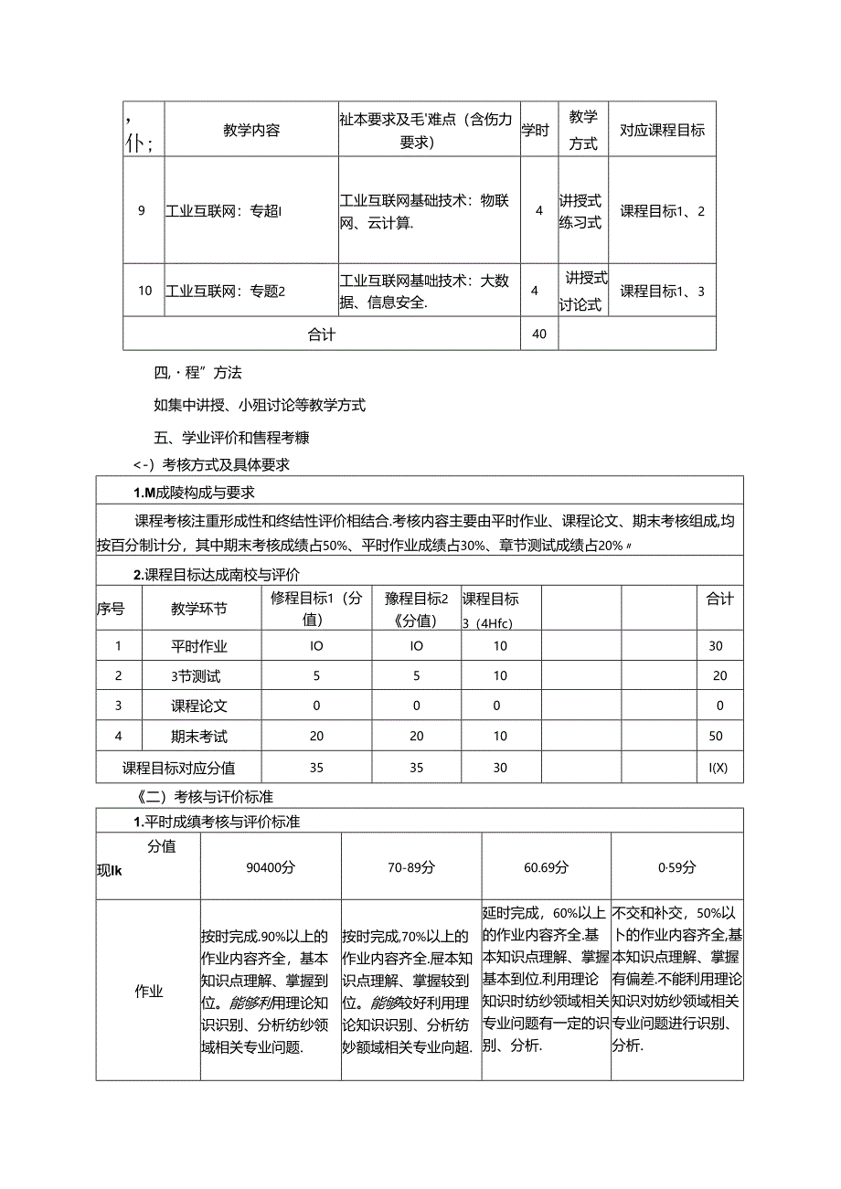 《计算机网络与工业互联网》教学大纲.docx_第3页