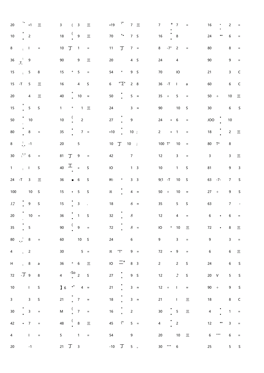 100以内整数除法计算单元测试训练题大全附答案.docx_第3页