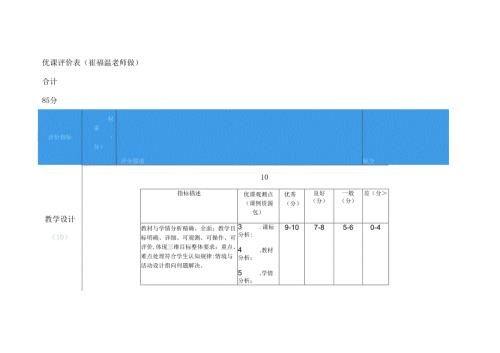 优课评价表99770.docx