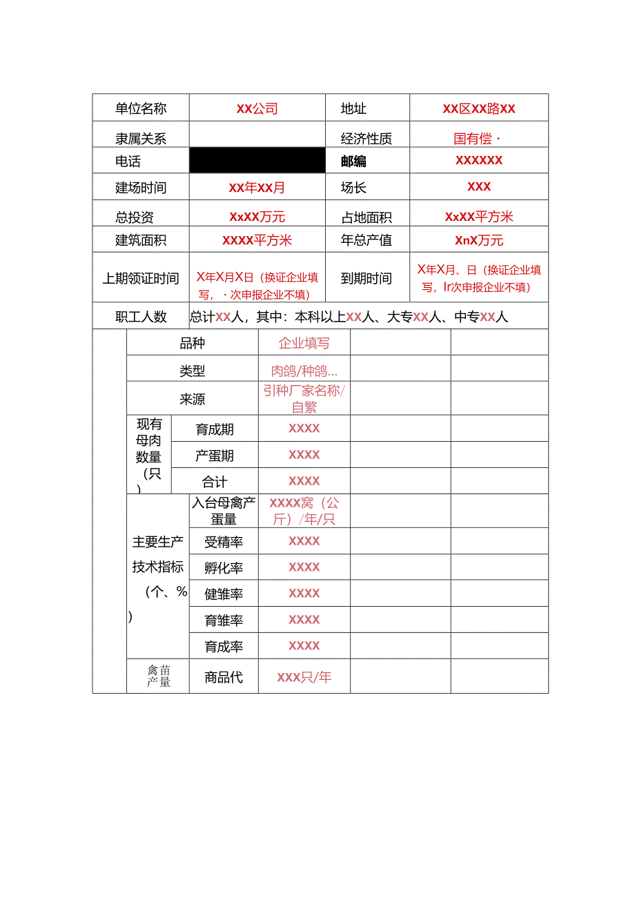 广东种畜禽生产经营许可证申请表.docx_第3页