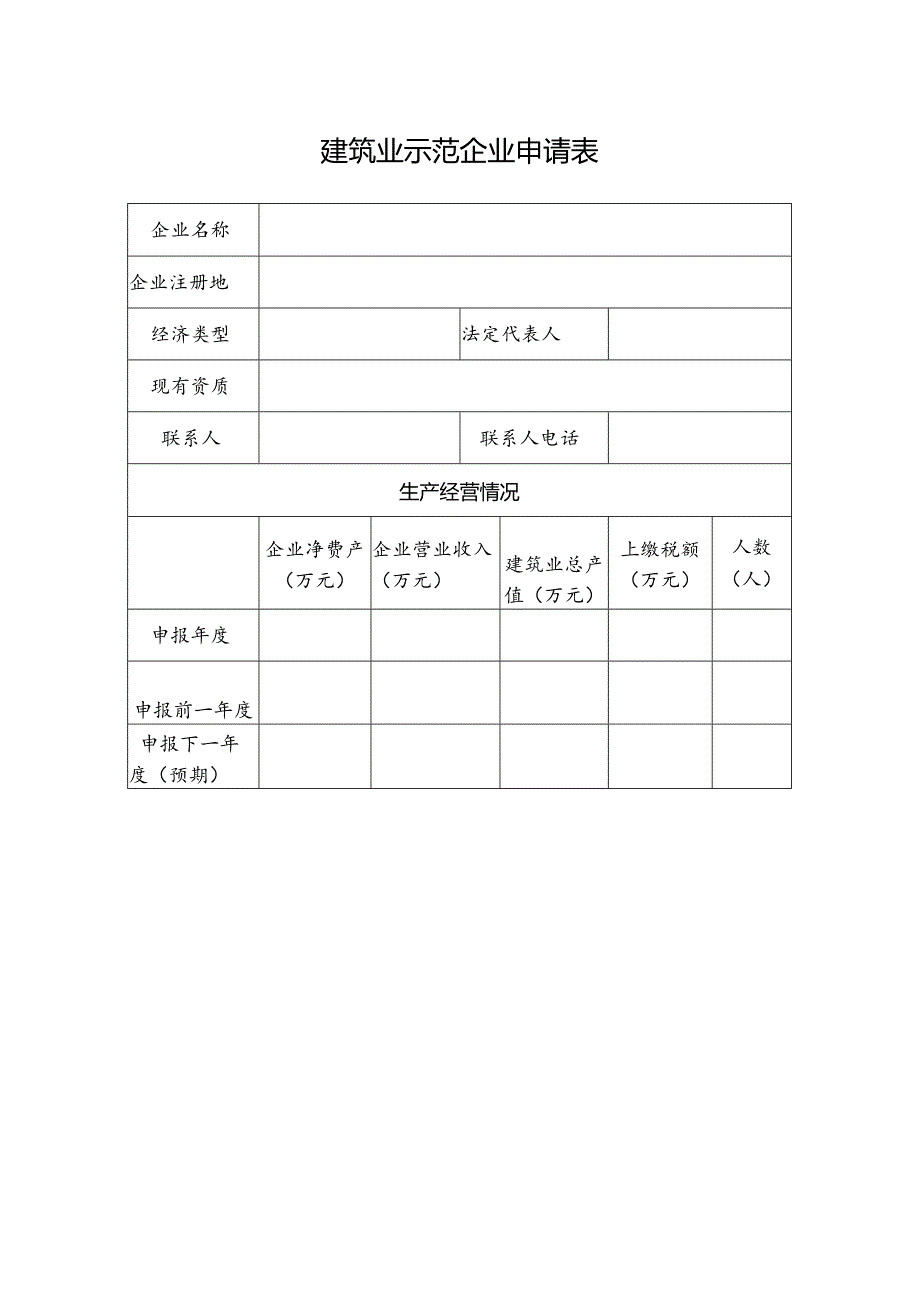 建筑业示范企业申请表.docx_第1页