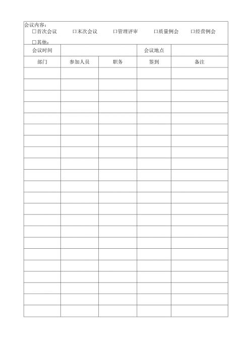 会议签到表模板.docx
