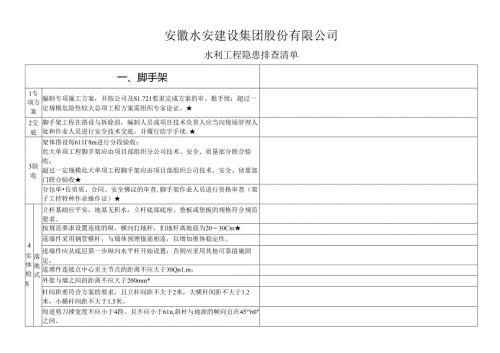 12.3、水利工程事故隐患排查清单.docx