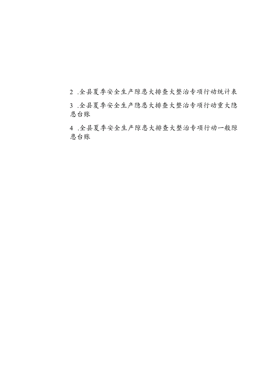 黎坝镇夏季安全生产检查报表5.4日.docx_第1页