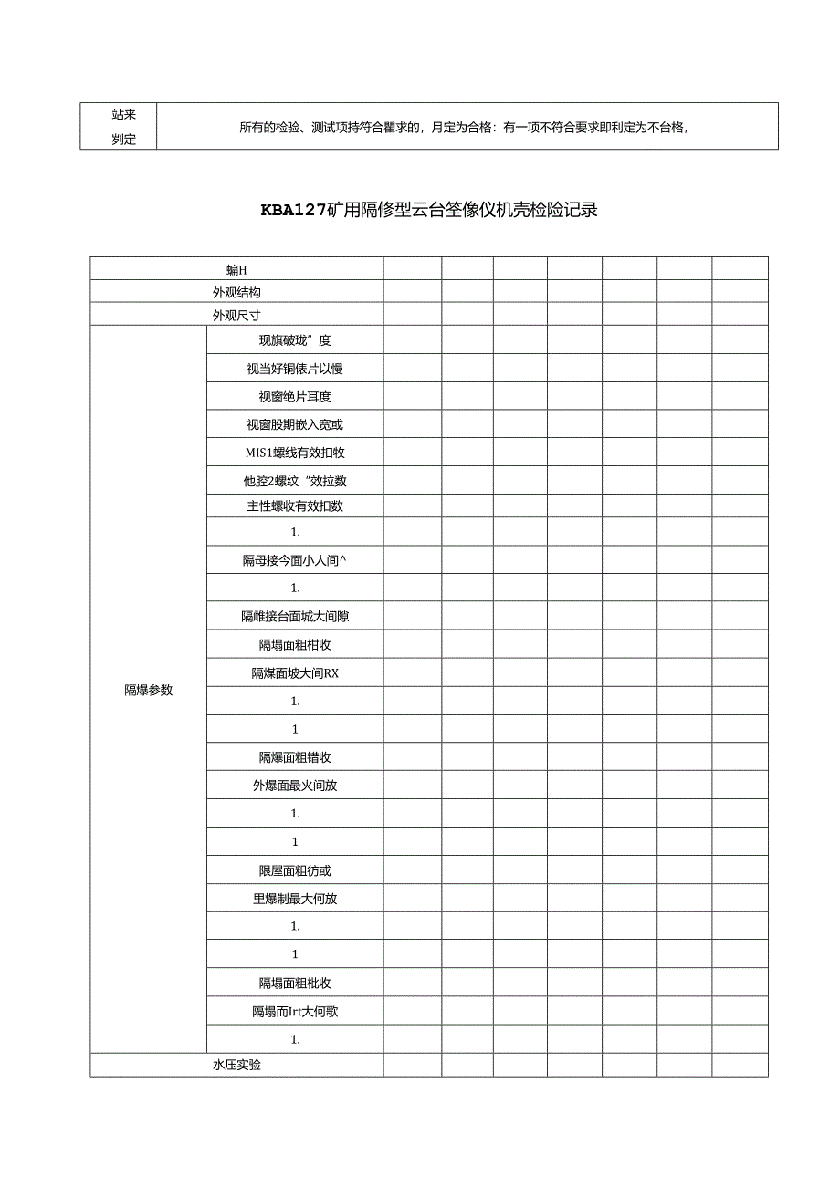 KBA127矿用隔爆型云台摄像仪机壳检验规程.docx_第2页