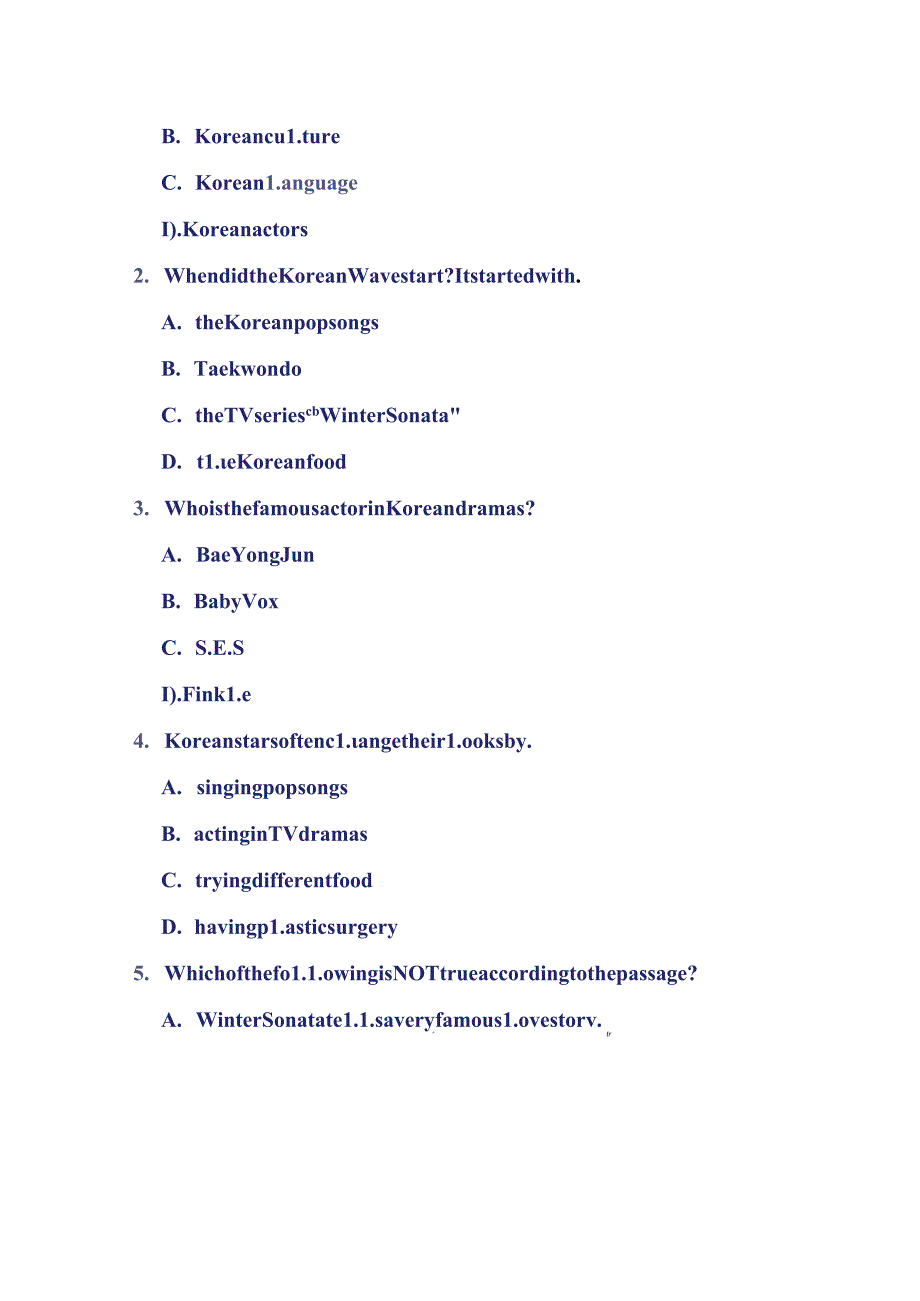 初二阅读完形练习.docx_第2页