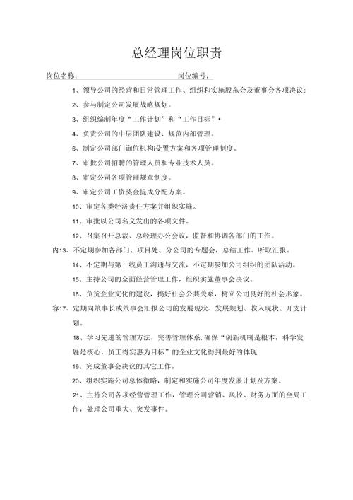 总经理岗位职责.docx