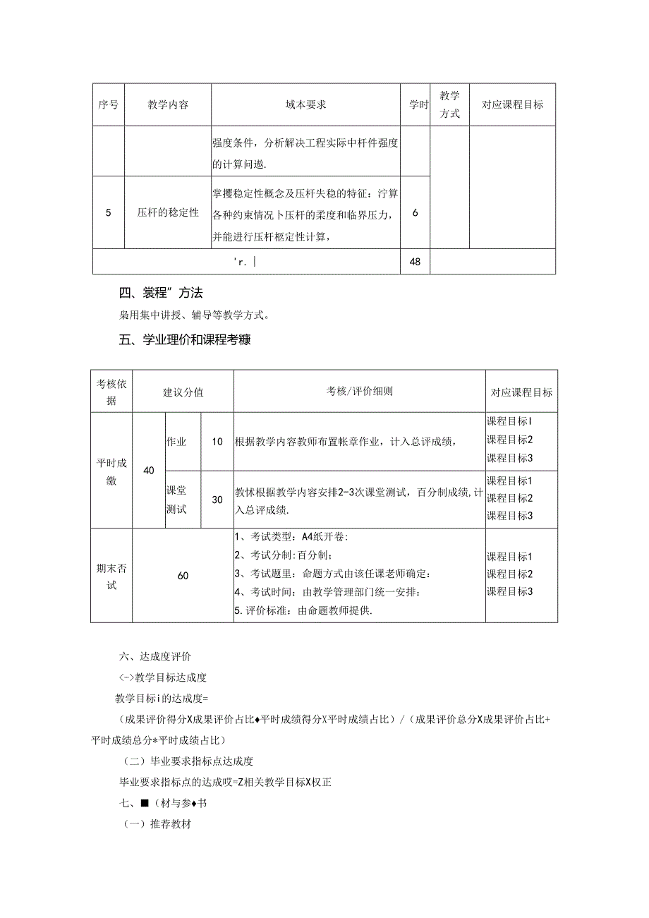 《工程力学》教学大纲.docx_第2页