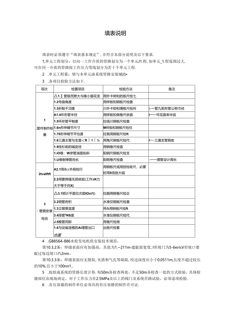 水利机械系统管路安装单元工程质量评定表.docx_第3页