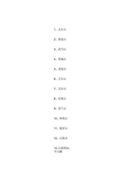 有山的3个字.docx