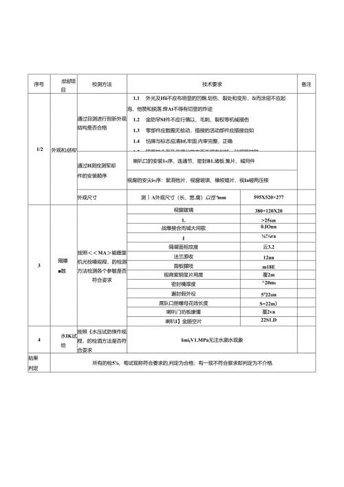 矿用隔爆兼本安型计算机机壳检验规程.docx
