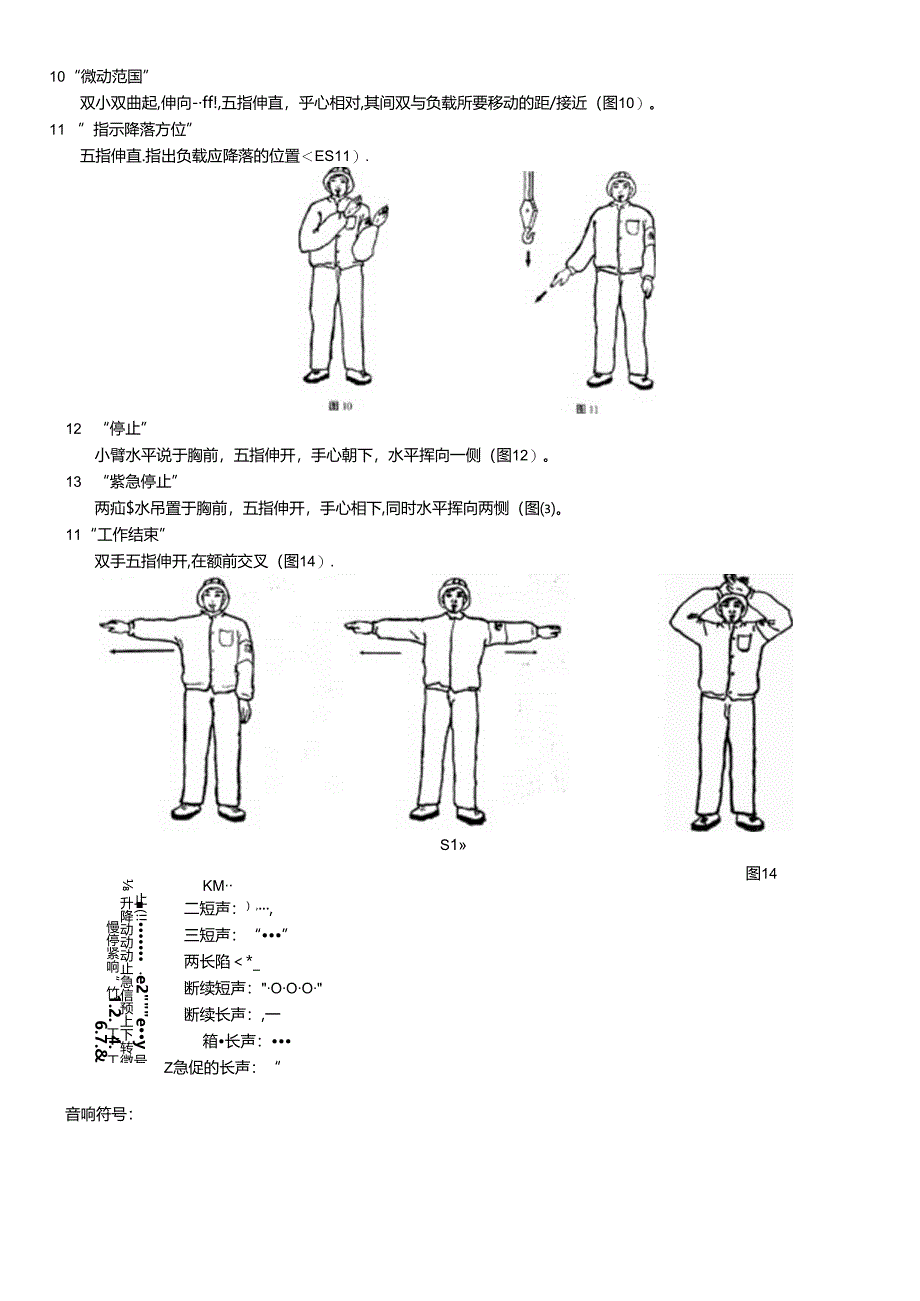 天车指挥指挥手势和哨笛图解规范.docx_第2页