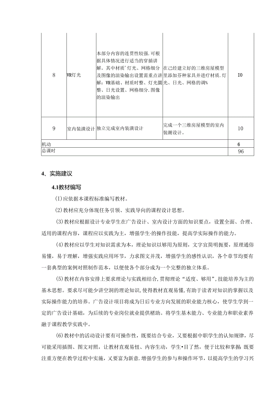 职业技术学校《3DMAX》基础课程标准.docx_第3页
