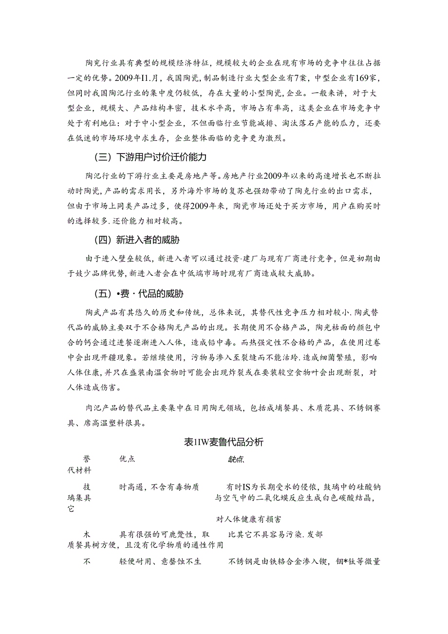 陶瓷制品制造行业竞争结构分析.docx_第2页