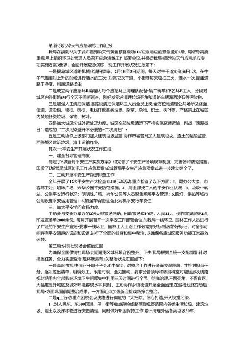 城区管理工作汇报5篇.docx