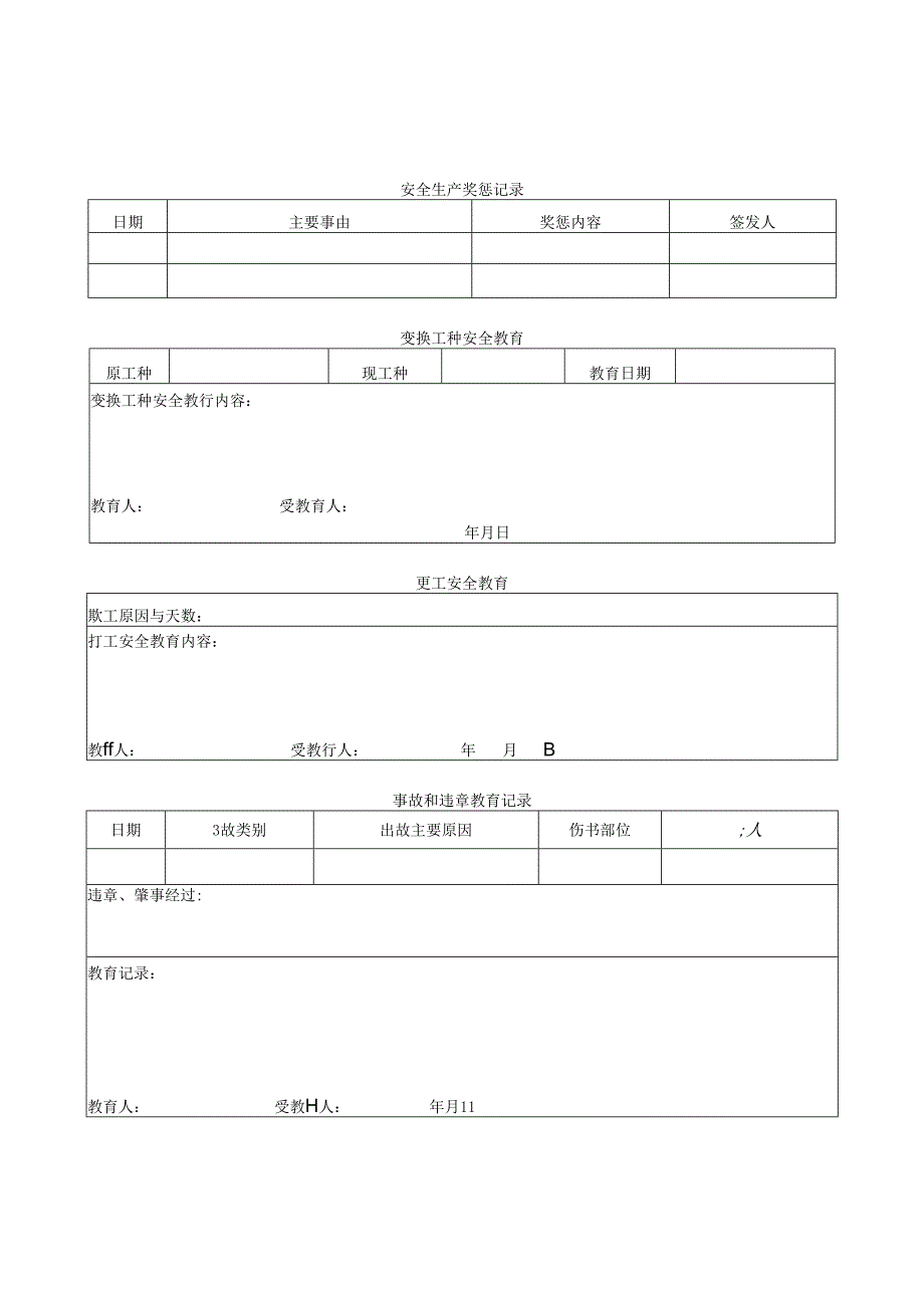 建筑施工企业职工三级安全教育卡模板.docx_第2页