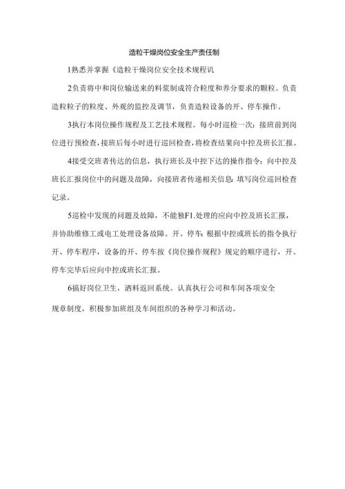 造粒干燥岗位安全生产责任制.docx