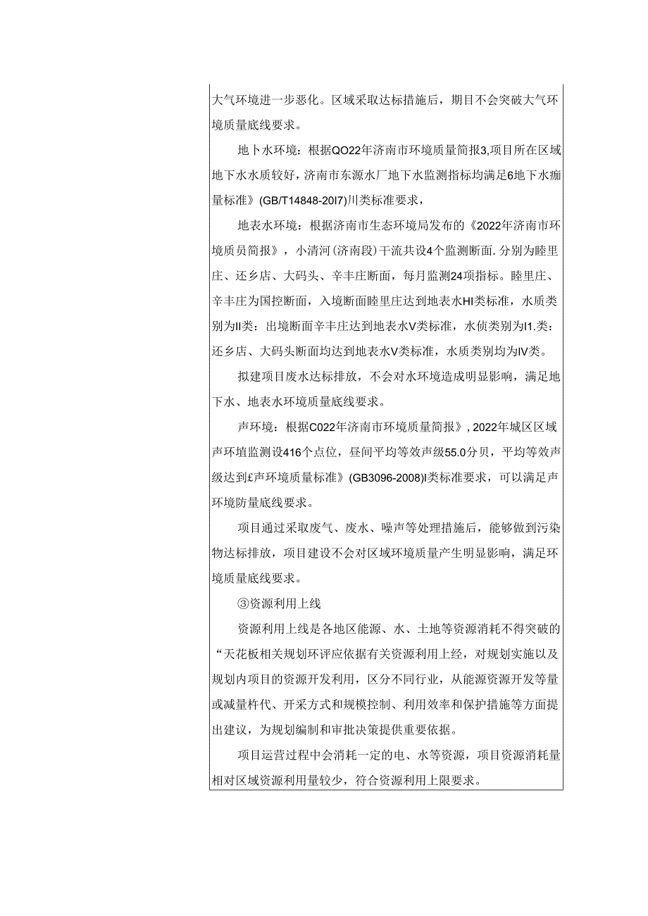 山东中医药大学附属医院污水处理站扩建项目环境影响报告表.docx_第2页