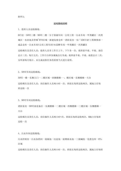 巡检路线说明及责任人员.docx