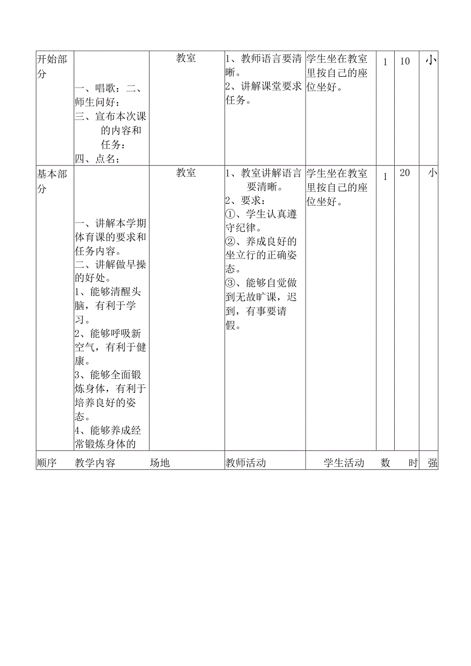 小学体育四年级教学计划及教案.docx_第3页