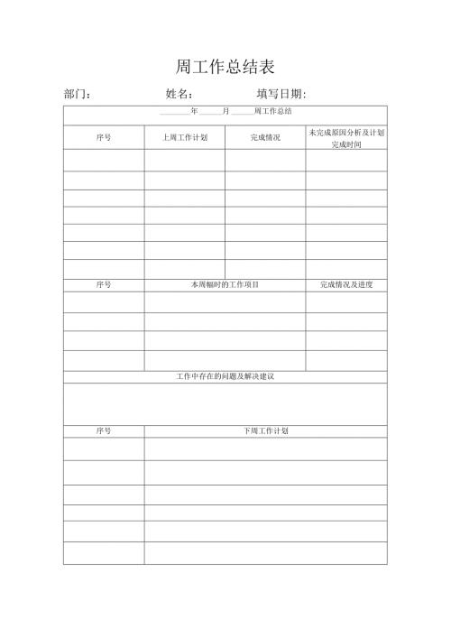 周工作总结表.docx