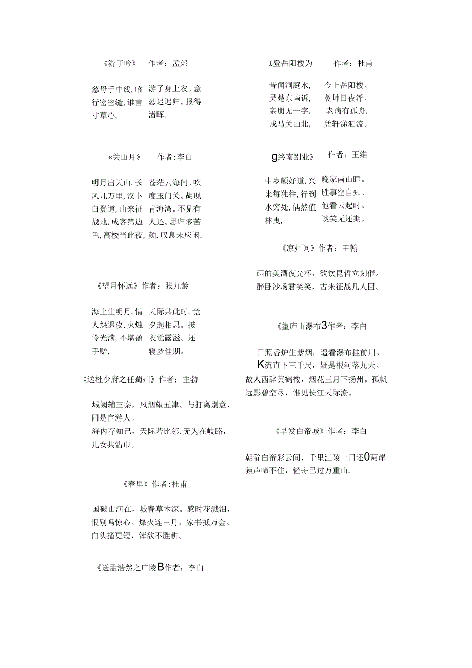 唐诗三百首(全集)68750.docx_第2页