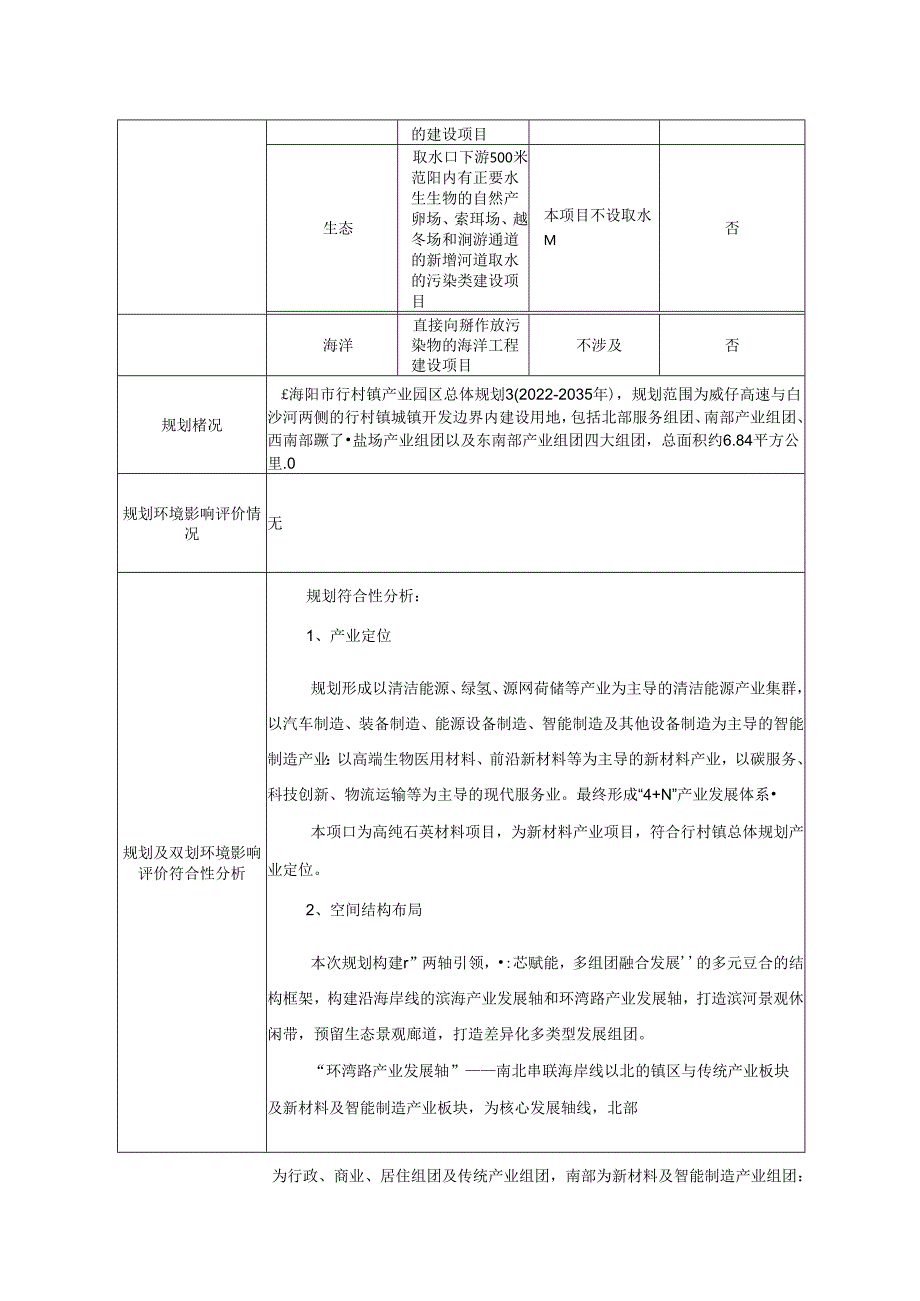 年产3000吨高纯石英材料项目环评报告表.docx_第3页