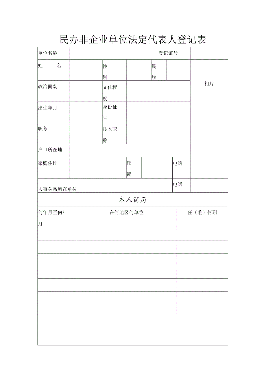 民办非企业单位章程核准表.docx_第3页