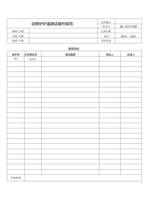 回焊炉炉温测试操作规范.docx