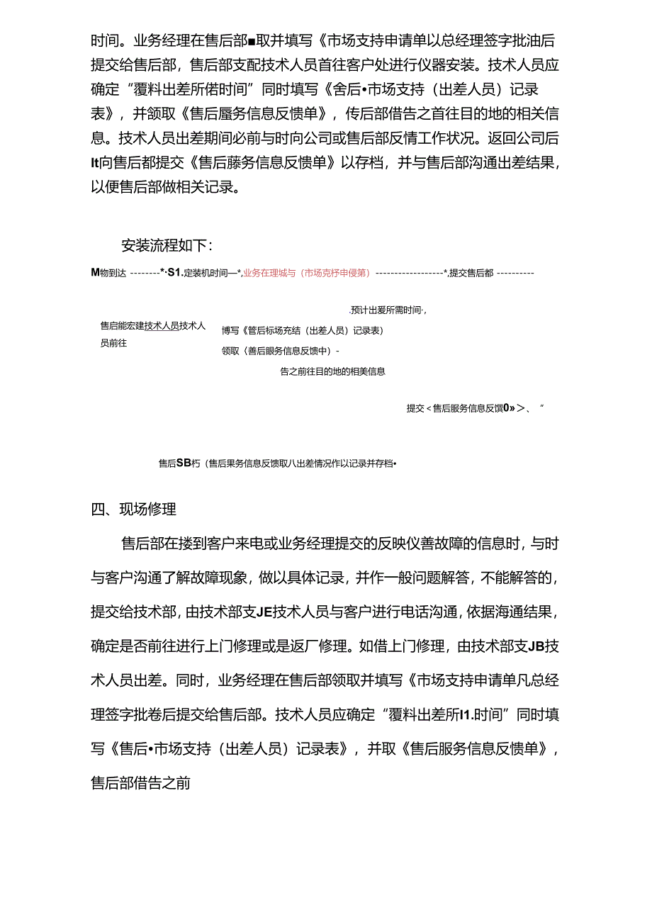 售后服务部工作内容及流程.docx_第3页