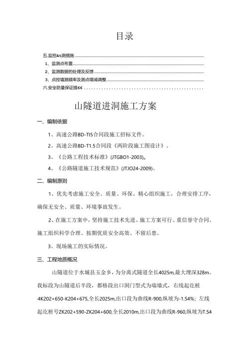 隧道进洞专项施工方案.docx