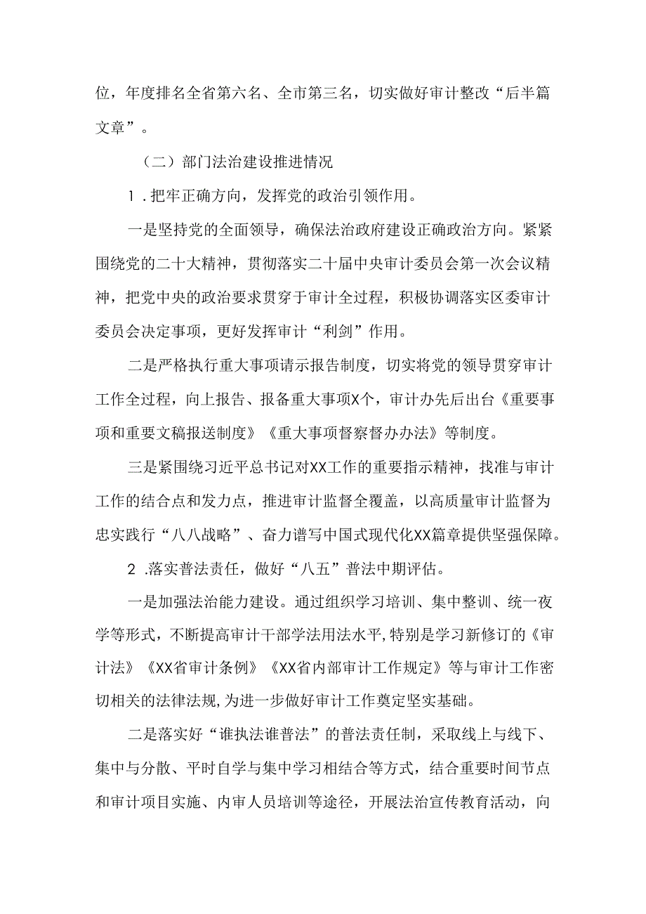 2024年审计局依法履职情况述职报告.docx_第2页