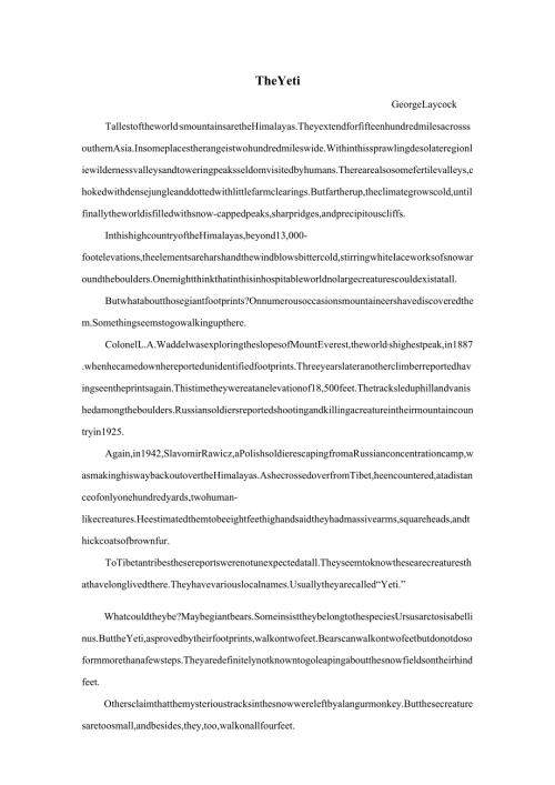 The Yeti.docx