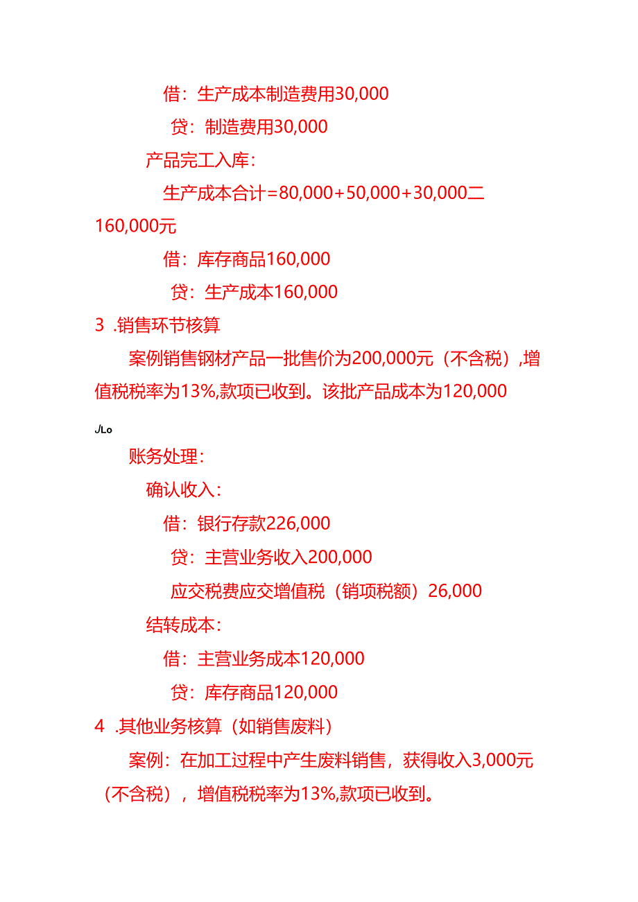 钢材加工厂的账务处理-做账分录模板.docx_第3页