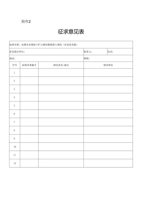 征求意见表样本.docx