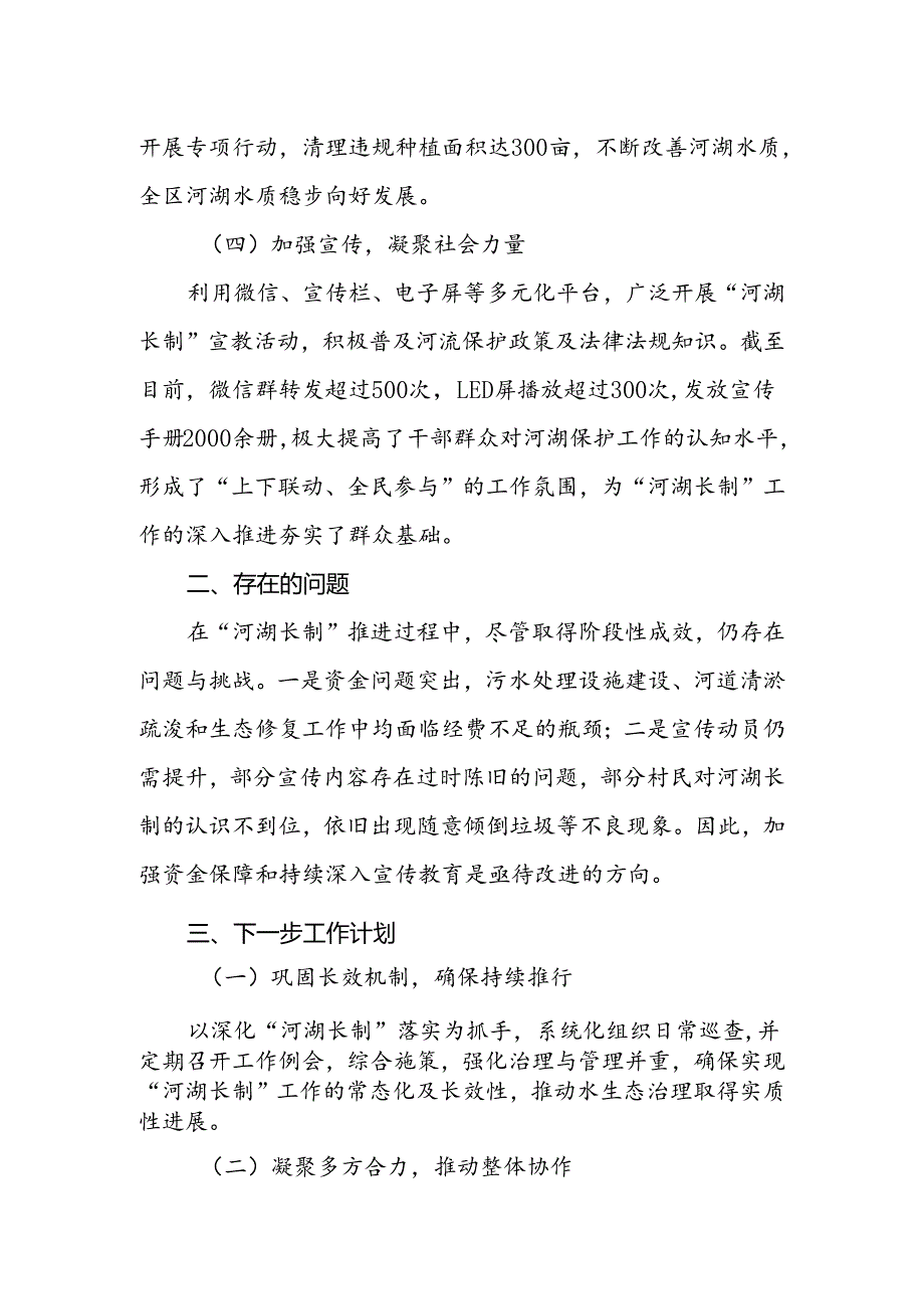 2024年度河湖长制工作述职报告.docx_第3页