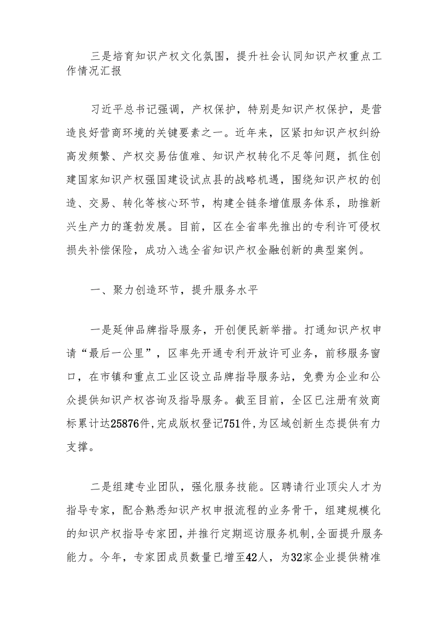 知识产权重点工作情况汇报.docx_第3页