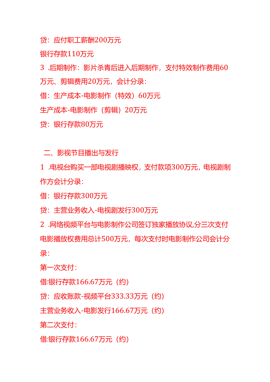 做账实操-广播、电视、电影和录音录像业的会计处理实例.docx_第2页
