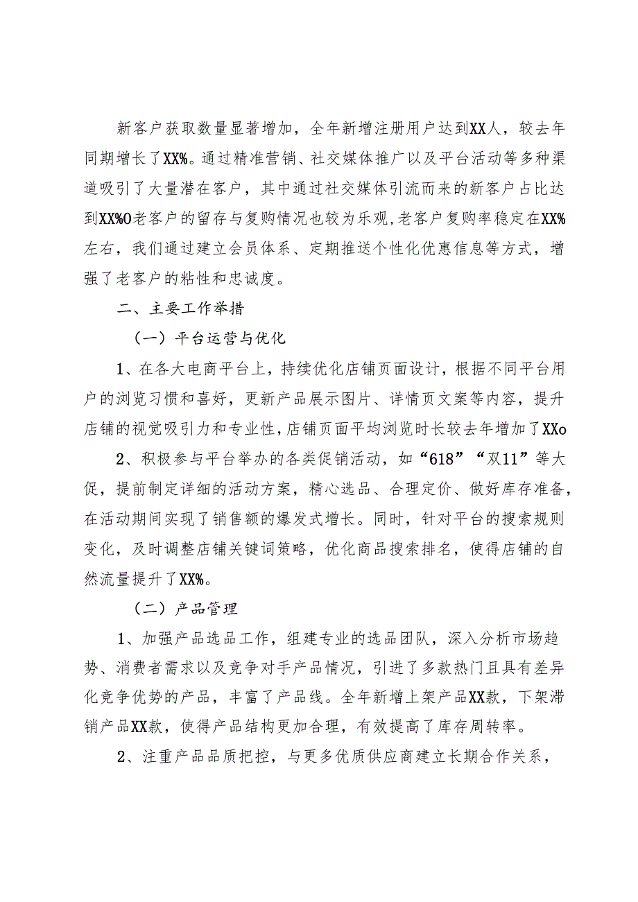 2024年总结报告（电商公司）.docx_第2页