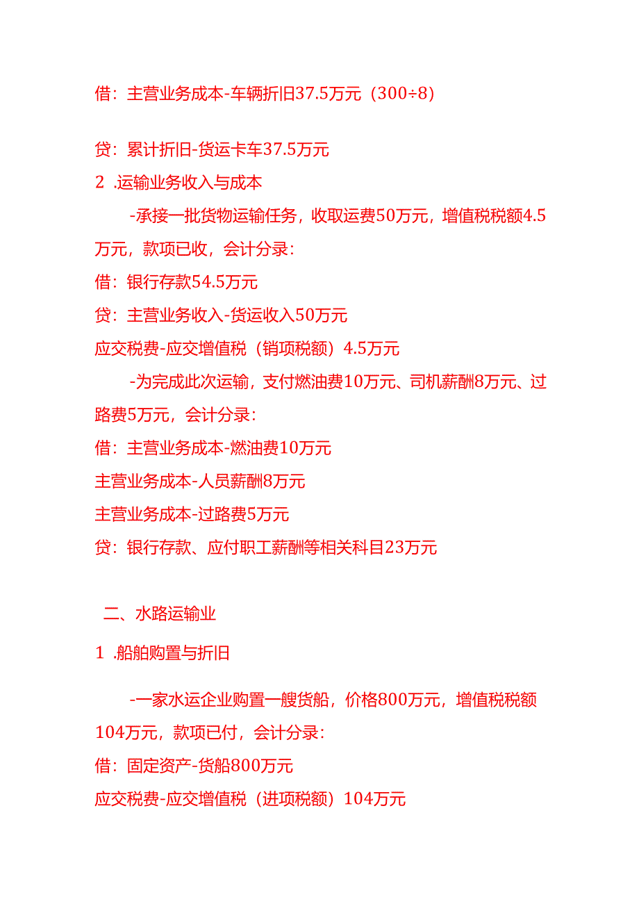 做账实操-交通运输业的会计处理实例.docx_第2页