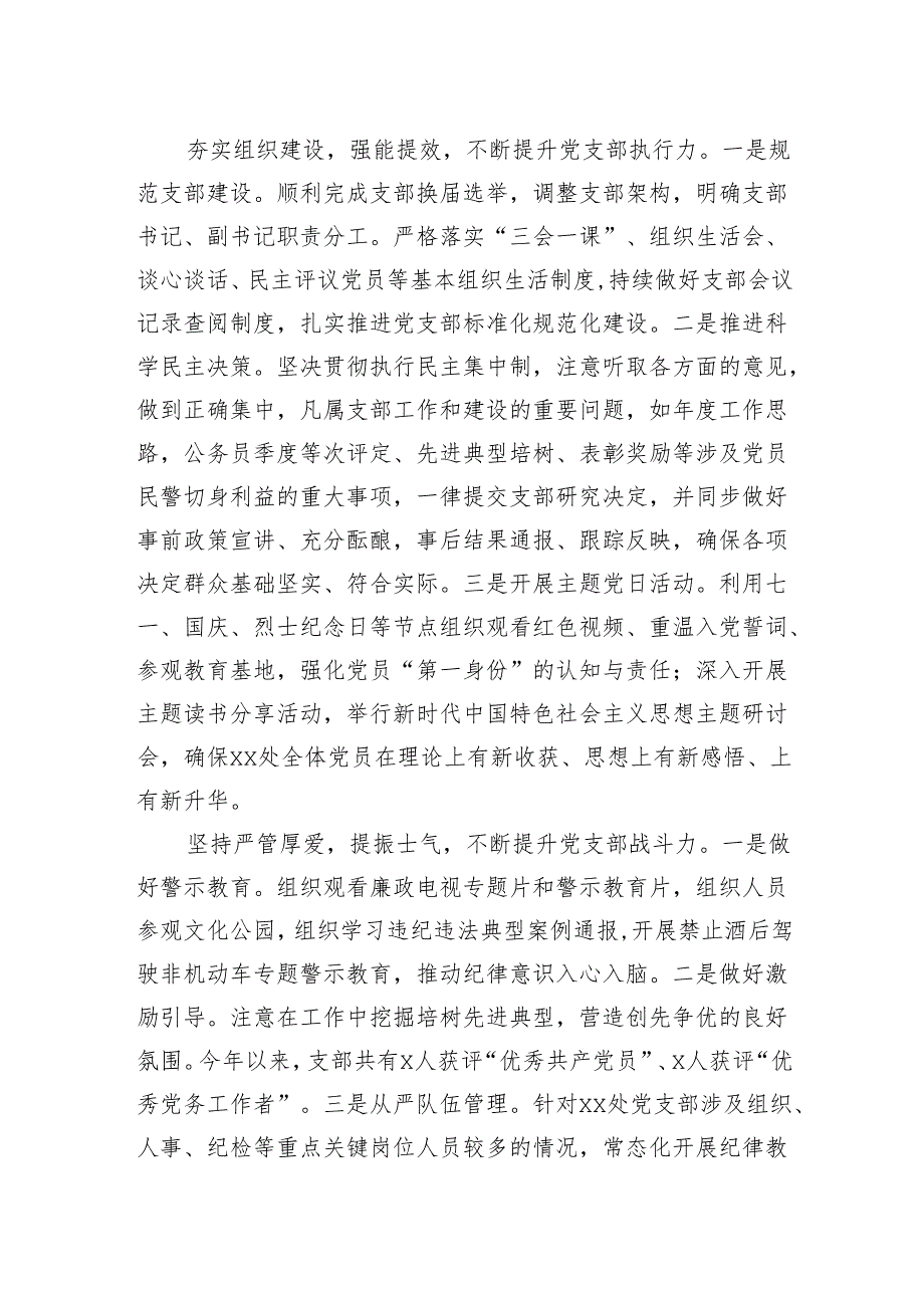 党支部书记2024年抓党建工作述职报告.docx_第2页