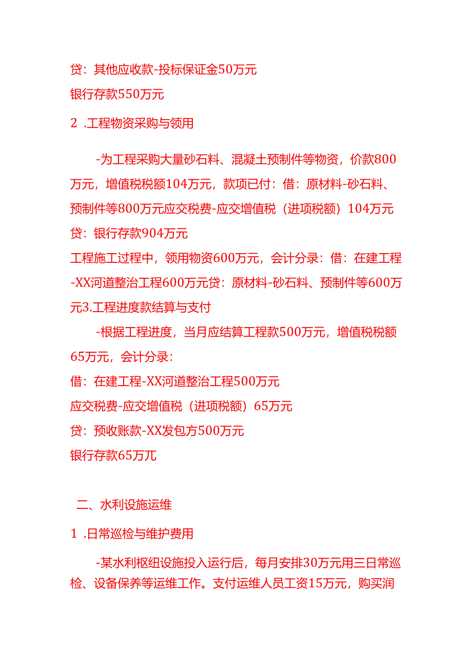 做账实操-水利管理业的会计处理实例.docx_第2页
