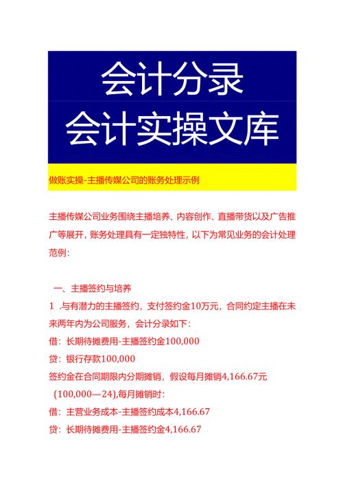 做账实操-主播传媒公司的账务处理示例.docx