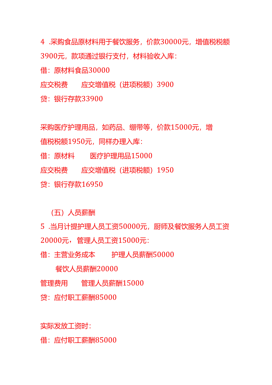 做账实操-营利型养老院的账务处理示例.docx_第3页